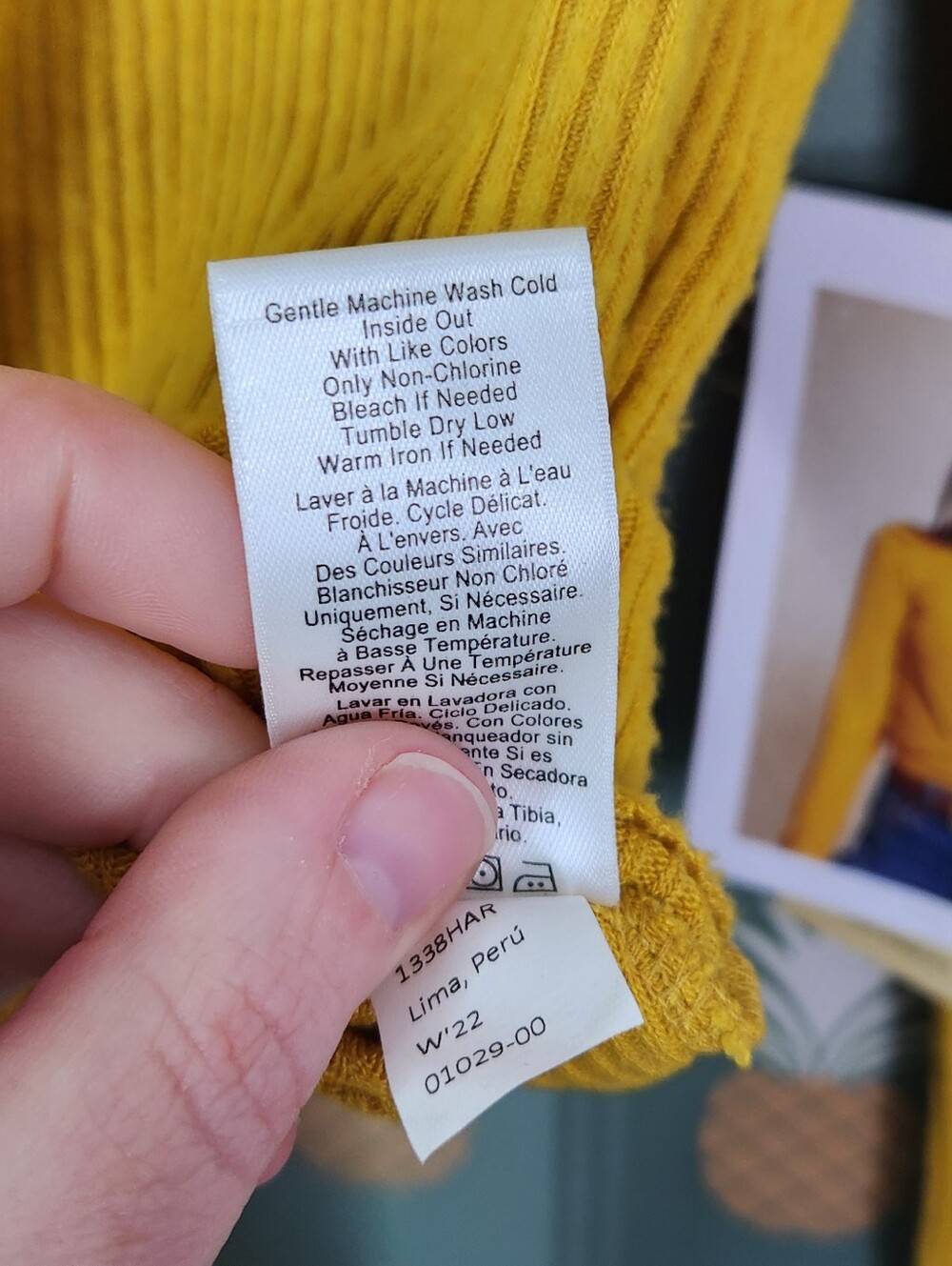 Nation Ribbed Wrap Shirt - Picture 5 of 6